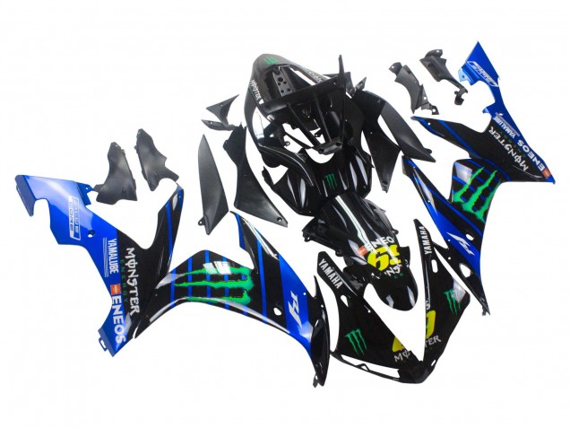 Großhandel Yamaha YZF 1000 R1 Motorrad Verkleidung 2004-2006 - Blau Schwarz Gelb Grun Monster Yamalube ENEOS 69