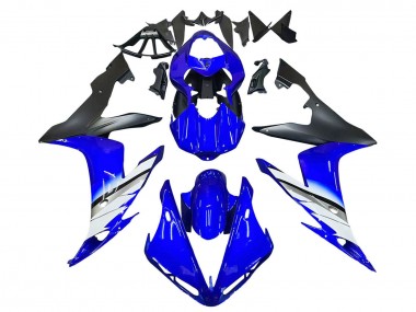 Großhandel Yamaha YZF 1000 R1 Motorrad Verkleidung 2004-2006 - Blau Weiss Matt Schwarz