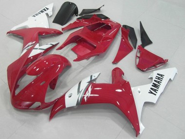 Großhandel Yamaha YZF R1 Motorrad Verkleidung 2002-2003 - Weiss Rot