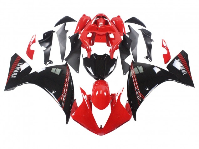 Großhandel Yamaha YZF 1000 R1 Motorrad Verkleidung 2009-2011 - Rot Schwarz