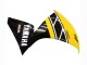 Großhandel Yamaha YZF 1000 R1 Motorrad Verkleidung Kit 2009-2011 - Gelb Weiss Schwarz Streifen