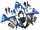 Großhandel Yamaha YZF 1000 R1 Motorrad Verkleidung 2012-2014 - Blau Glanzendes Schwarz