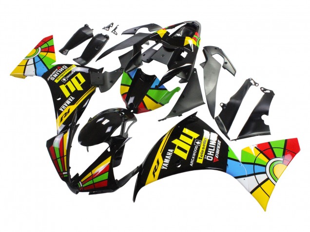 Großhandel Yamaha YZF 1000 R1 Motorrad Verkleidung 2012-2014 - Glanzendes Schwarz Gelb Grun Blau Rot Farbrad