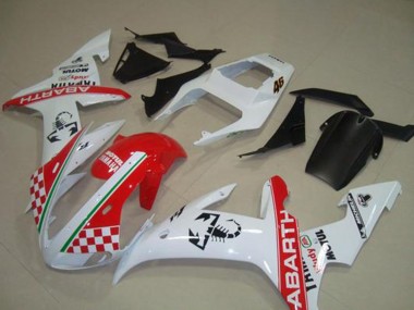 Großhandel Yamaha YZF R1 Motorrad Verkleidung 2002-2003 - Weiss Rot Grun Abarth Motul Michelin