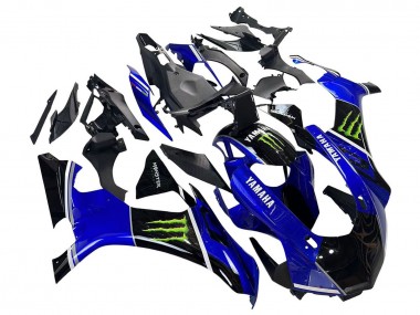 Großhandel Yamaha YZF 1000 R1 Motorrad Verkleidung 2015-2019 - Blau Glanzendes Schwarz Grun Monster