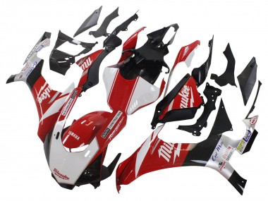 Großhandel Yamaha YZF 1000 R1 Motorrad Verkleidung 2015-2019 - Weiss Rot Schwarz Milwaukee