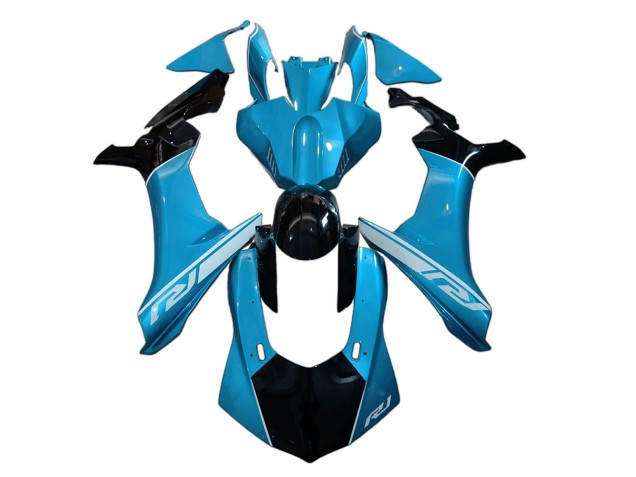 Großhandel Yamaha YZF 1000 R1 Motorrad Verkleidung 2020-2025 - Blau Glanzendes Schwarz