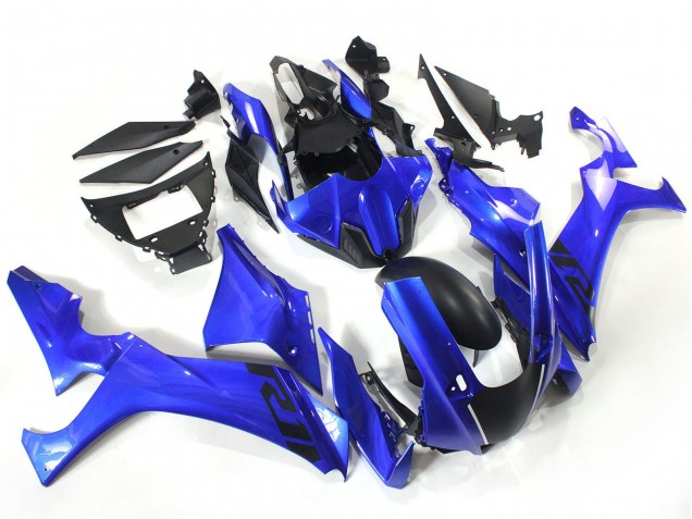 Großhandel Yamaha YZF 1000 R1 Motorrad Verkleidung 2020-2025 - Blau Matt Schwarz