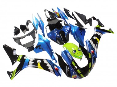 Großhandel Yamaha YZF 1000 R1 Motorrad Verkleidung 2020-2025 - Blau Grun Schwarz Hai