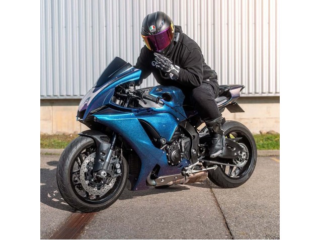 Großhandel Yamaha YZF 1000 R1 Motorrad Verkleidung 2020-2025 - Gradient Blau Lila
