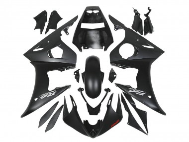 Großhandel Yamaha YZF R6S Motorrad Verkleidung 2006-2009 - Matt Schwarz