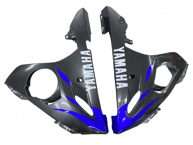 Großhandel Yamaha YZF R6 Motorrad Verkleidung 2003-2004 - Blau Glanzendes Schwarz