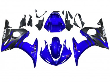 Großhandel Yamaha YZF R6S Motorrad Verkleidung 2006-2009 - Blau Schwarz