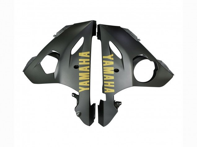Großhandel Yamaha YZF R6 Motorrad Verkleidung 2003-2004 - Matt Grau Matt Schwarz Gold Aufkleber