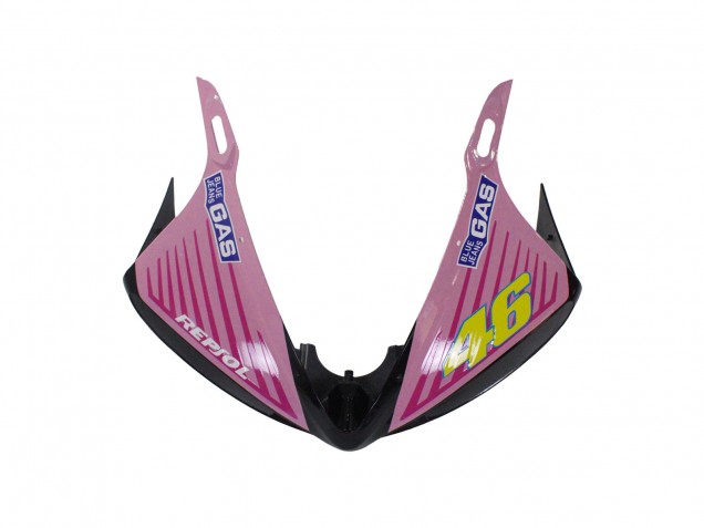 Großhandel Yamaha YZF R6 Motorrad Verkleidung 2003-2004 - Gelb Rosa Glanzendes Schwarz Rossi Repsol 46