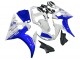 Großhandel Yamaha YZF R6 Motorrad Verkleidung 2003-2004 - Weiss Blau GYTR