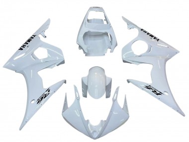 Großhandel Yamaha YZF R6 Motorrad Verkleidung 2003-2004 - Weiss Schwarz Aufkleber
