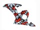 Großhandel Yamaha YZF R6S Motorrad Verkleidung 2006-2009 - Schwarz Rot Grau Camouflage