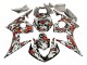 Großhandel Yamaha YZF R6S Motorrad Verkleidung 2006-2009 - Schwarz Rot Grau Camouflage