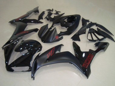 Großhandel Yamaha YZF R1 Motorrad Verkleidung 2004-2006 - Glanzendes Schwarz Matt Schwarz Rot