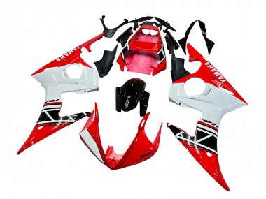 Großhandel Yamaha YZF R6S Motorrad Verkleidung 2006-2009 - Rot Weiss Schwarz