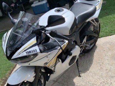 Großhandel Yamaha YZF R6 Motorrad Verkleidung 2003-2004 - Weiss Gold