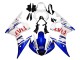 Großhandel Yamaha YZF 600 R6 Motorrad Verkleidung 2005 - Weiss Blau Dunlop Fiat Motul