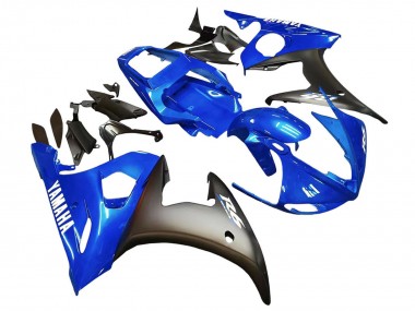 Großhandel Yamaha YZF 600 R6 Motorrad Verkleidung 2005 - Blau Matt Schwarz