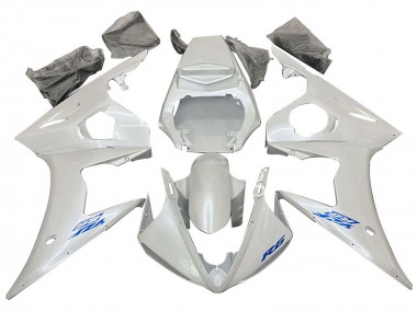 Großhandel Yamaha YZF 600 R6 Motorrad Verkleidung 2005 - Weiss Blau