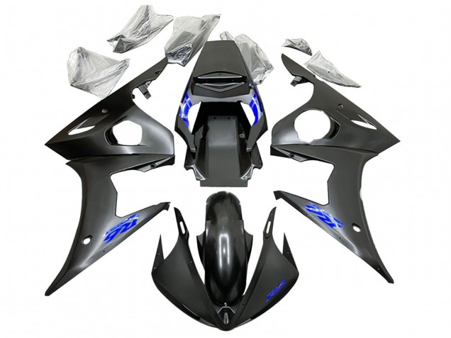 Großhandel Yamaha YZF 600 R6 Motorrad Verkleidung 2005 - Schwarz Blau