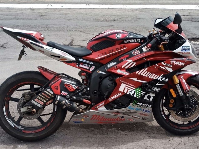 Großhandel Yamaha YZF 600 R6 Motorrad Verkleidung 2006-2007 - Weiss Rot Schwarz Grun Monster Milwaukee