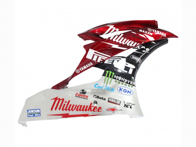 Großhandel Yamaha YZF 600 R6 Motorrad Verkleidung 2006-2007 - Weiss Rot Schwarz Grun Monster Milwaukee