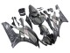 Großhandel Yamaha YZF 600 R6 Motorrad Verkleidung 2006-2007 - Matt Schwarz Silber Flamme