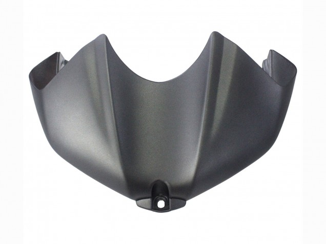 Großhandel Yamaha YZF 600 R6 Motorrad Verkleidung 2006-2007 - Matt Schwarz Silber Flamme