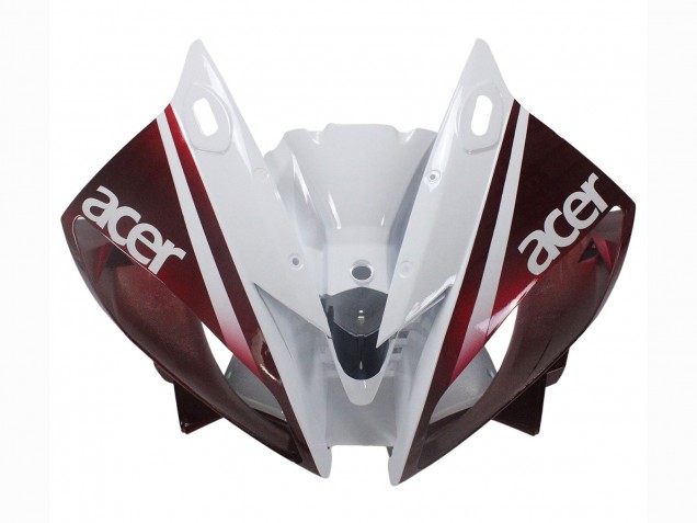 Großhandel Yamaha YZF 600 R6 Motorrad Verkleidung 2006-2007 - Weiss Kastanienbraun Rot Fiat Acer Yamalube