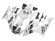 Großhandel Yamaha YZF 600 R6 Motorrad Verkleidung 2006-2007 - Weiss Glanzendes Schwarz Motul Michelin