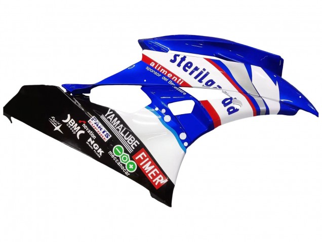 Großhandel Yamaha YZF 600 R6 Motorrad Verkleidung 2006-2007 - Weiss Blau Schwarz Fimer Volvo Yamalube Sterilgarda