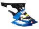 Großhandel Yamaha YZF 600 R6 Motorrad Verkleidung 2006-2007 - Blau Neon Grun Schwarz Hai