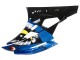 Großhandel Yamaha YZF 600 R6 Motorrad Verkleidung 2006-2007 - Blau Neon Grun Schwarz Hai