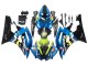 Großhandel Yamaha YZF 600 R6 Motorrad Verkleidung 2006-2007 - Blau Neon Grun Schwarz Hai