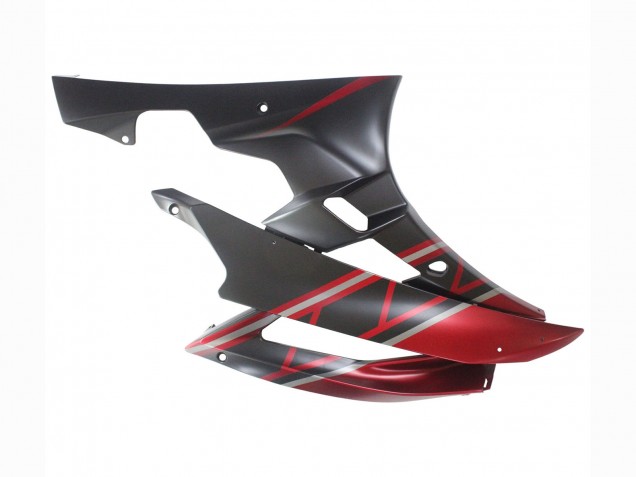 Großhandel Yamaha YZF 600 R6 Motorrad Verkleidung 2006-2007 - Rot Matt Schwarz