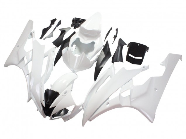 Großhandel Yamaha YZF 600 R6 Motorrad Verkleidung 2006-2007 - Weiss