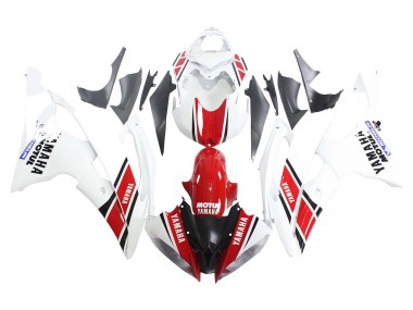Großhandel Yamaha YZF 600 R6 Motorrad Verkleidung 2008-2016 - Weiss Rot Schwarz Motul Michelin
