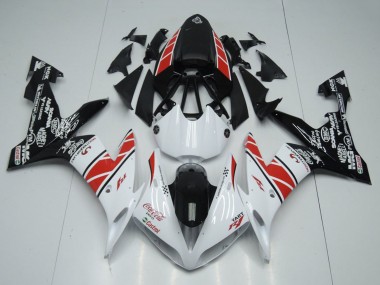 Großhandel Yamaha YZF R1 Motorrad Verkleidung 2004-2006 - Weiss Rot Schwarz Castrol