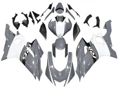 Großhandel Yamaha YZF 600 R6 Motorrad Verkleidung 2017-2023 - Nardo Grau Weiss