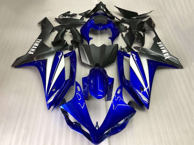 Großhandel Yamaha YZF R1 Motorrad Verkleidung 2007-2008 - Blau Weiss Matt Schwarz