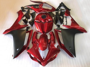 Großhandel Yamaha YZF R1 Motorrad Verkleidung 2007-2008 - Rot Matt Schwarz