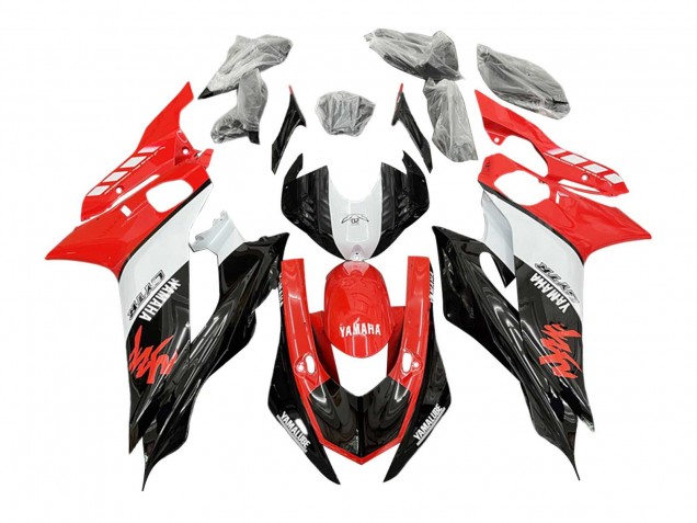 Großhandel Yamaha YZF 600 R6 Motorrad Verkleidung 2017-2023 - Weiss Rot Schwarz GYTR Yamalube