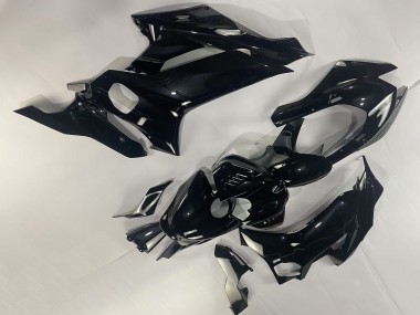 Großhandel Yamaha YZF 600 R6 Motorrad Verkleidung 2017-2023 - Glanzendes Schwarz