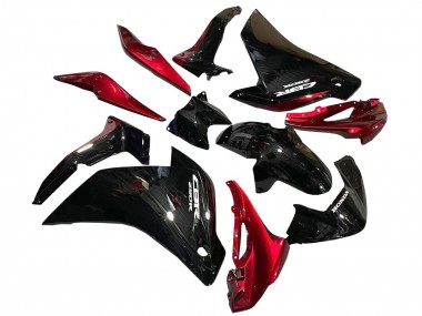 Großhandel Honda CBR250RR Motorrad Verkleidung 2011-2015 - Glanzendes Schwarz Rot